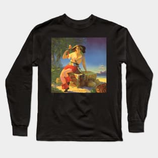 Princess of the Treasure Isle, Long Sleeve T-Shirt